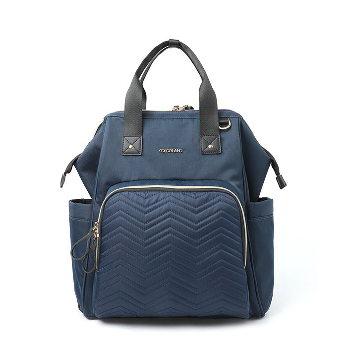 colorland leather backpack baby diaper bag Colorland Luna Baby Changing Backpack CLD
