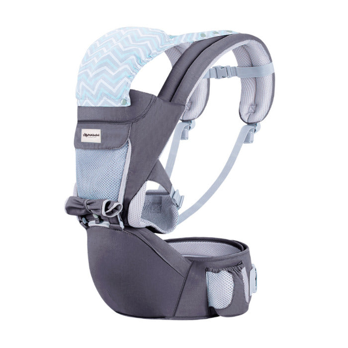 Lunabebe Hip Seat Baby Carrier Dark Gray