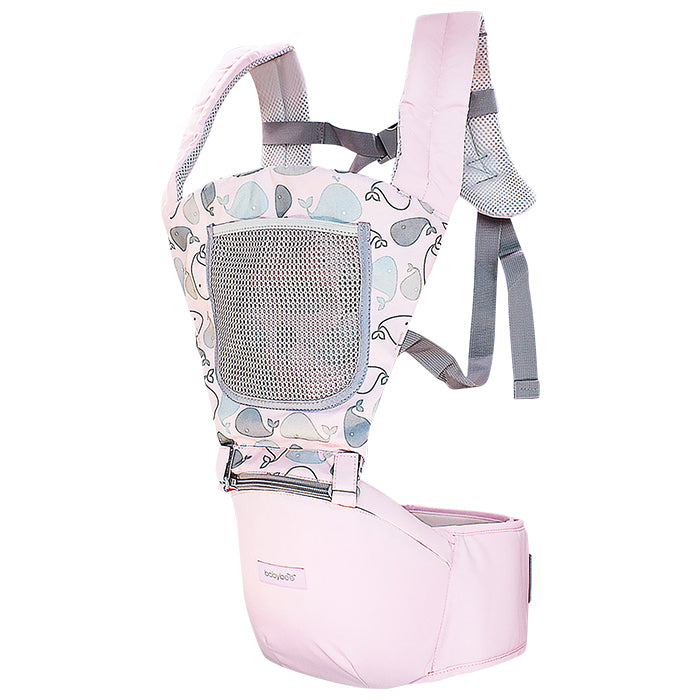 Babybee Hip Seat Baby Carrier - Pink