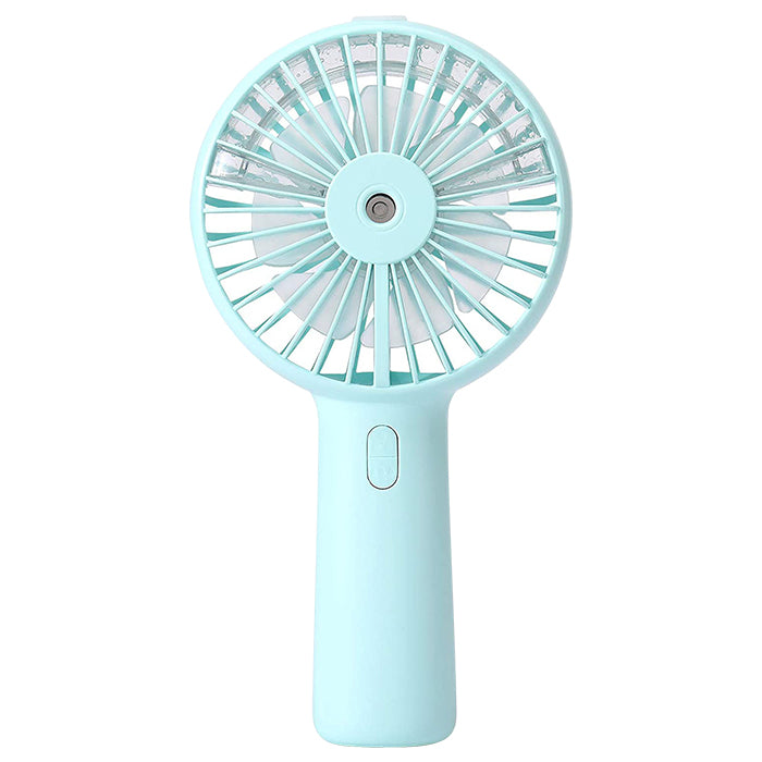 Babybee Rechargable Hand Fan with Mist Blue