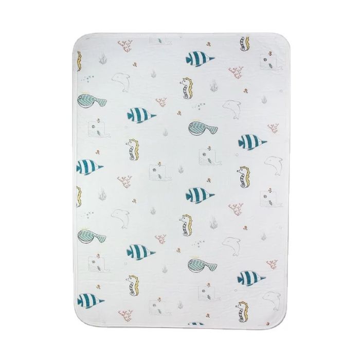 Bao Bei PH Dylan Large Water Absorbent Diaper Changing Bedmat - Under The Sea
