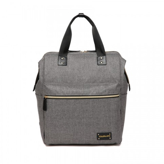 Colorland Zara Baby Changing Backpack Heather Grey – Babymama