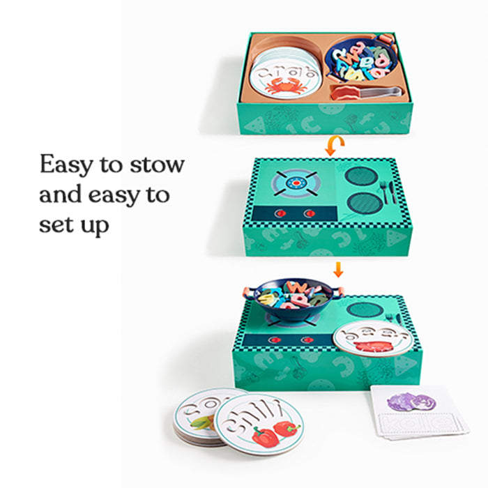 Kub Kids Toy Cardboard Cooking Set