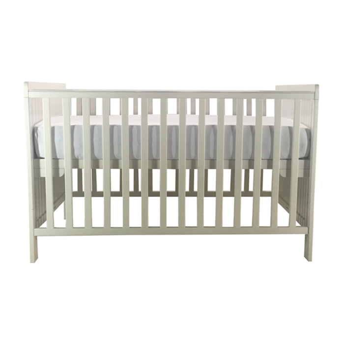Cuddlebug Fontana 2-in-1 Convertible Crib – White – Babymama – #1