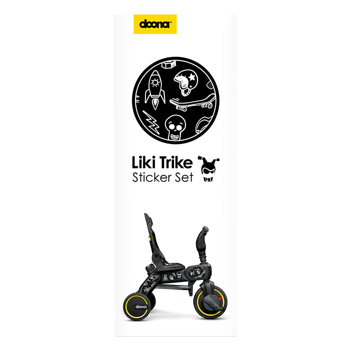Doona Liki Sticker Set - Black and White Cool Sketch