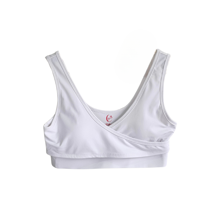 Elation Nursing and Hands-free Pumping Bra Ivory