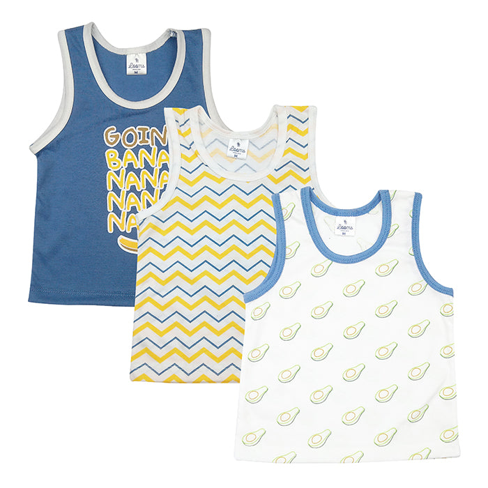 Looms Goin' Banana Collection Boys' Sando (3 Pieces) – Babymama