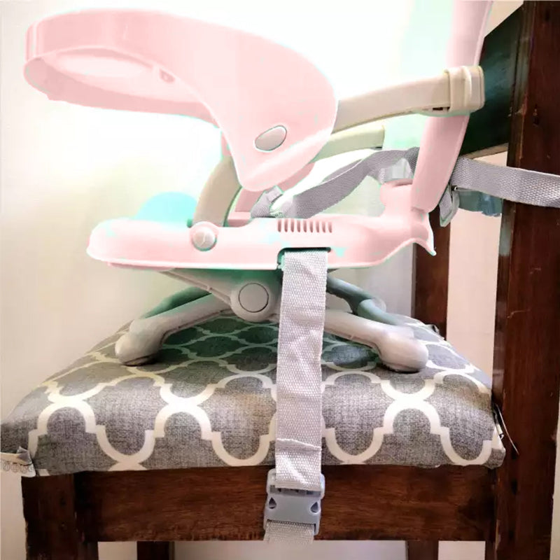 Owl Foldable Booster Seat (with free cushion and carrying bag) - Pink
