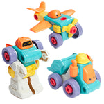 Kub DIY Assembly Toy (Robot-Truck-Plane)
