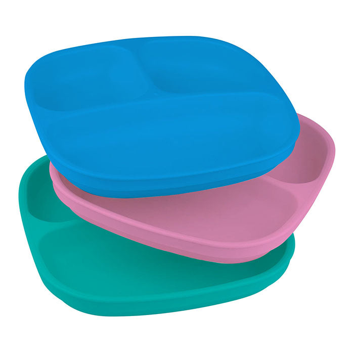Re-play Recycled Divided Plates (Set of 3)