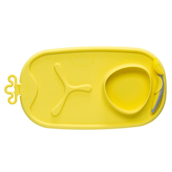 B.Box Roll + Go Mealtime Mat - Lemon Sherbert