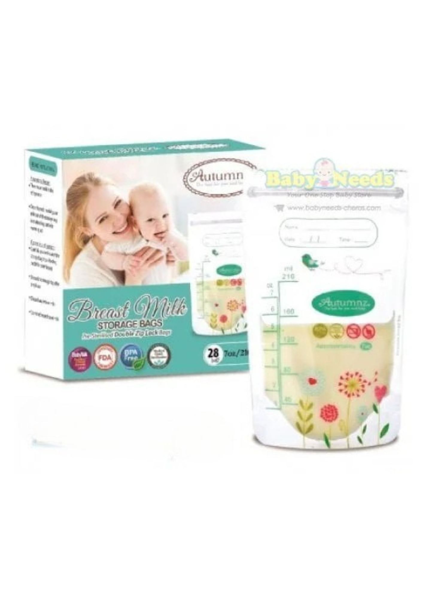 Autumnz Breastmilk Storage Bag (28's)