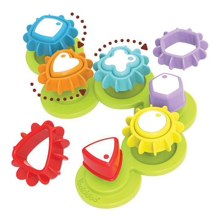 Yookidoo Shape N' Spin Gear Sorter