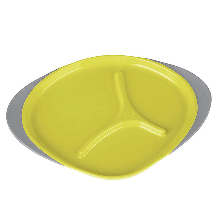 B.box Feeding Set (Sippy Cup, Cutlery Set, and Plate) - Lemon Sherbet