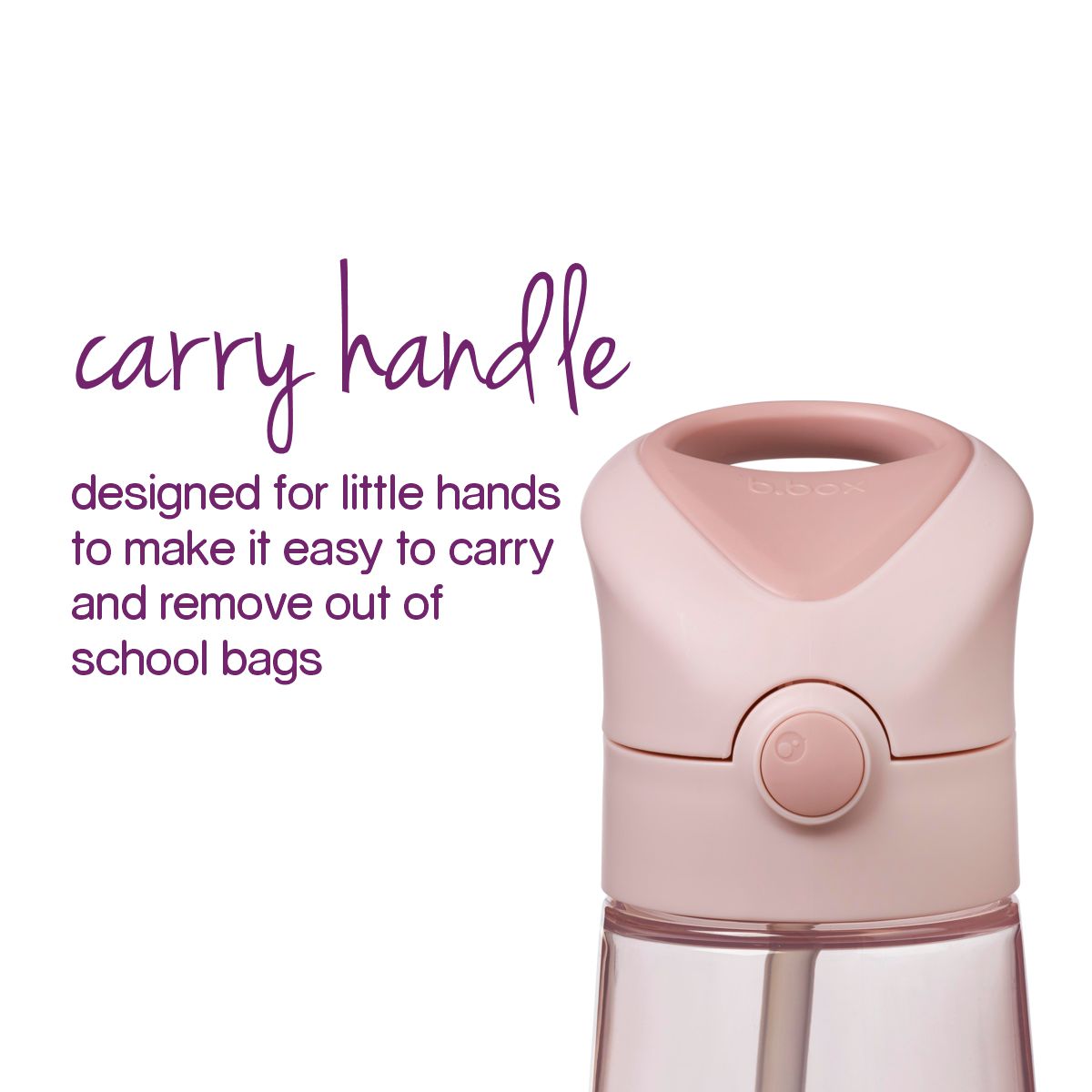 B.box Drink Bottle 380ml - Blush