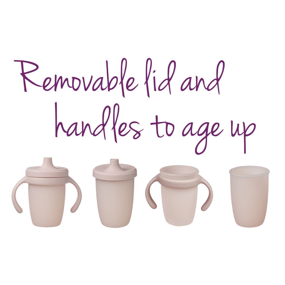 B.box Silicone Spout Cup - Blush