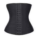 Yabyab Women Long and Wide Tummy Trimmer Post-Natal Waist Cincher Girdle Slimming Belt Black