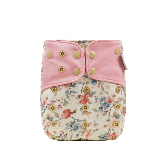 Aimerie Special Cloth Diaper with 4-layer Charcoal Insert - Elodie