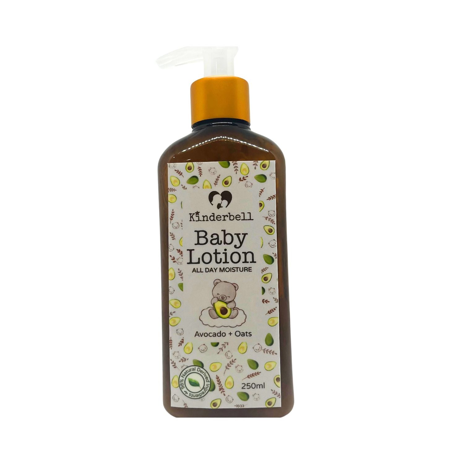 Kinderbell Baby Lotion All Day Moisture Avocado Oats 250ml