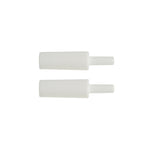 Wisemom White Tubing Connector – Pair (compatible with pomona and pocket)