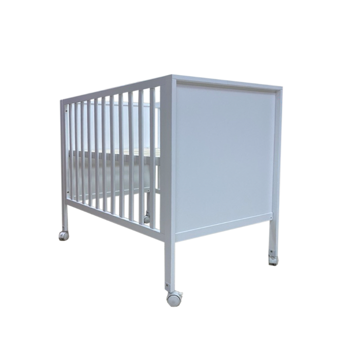 Cuddlebug Brea Mini Crib - White