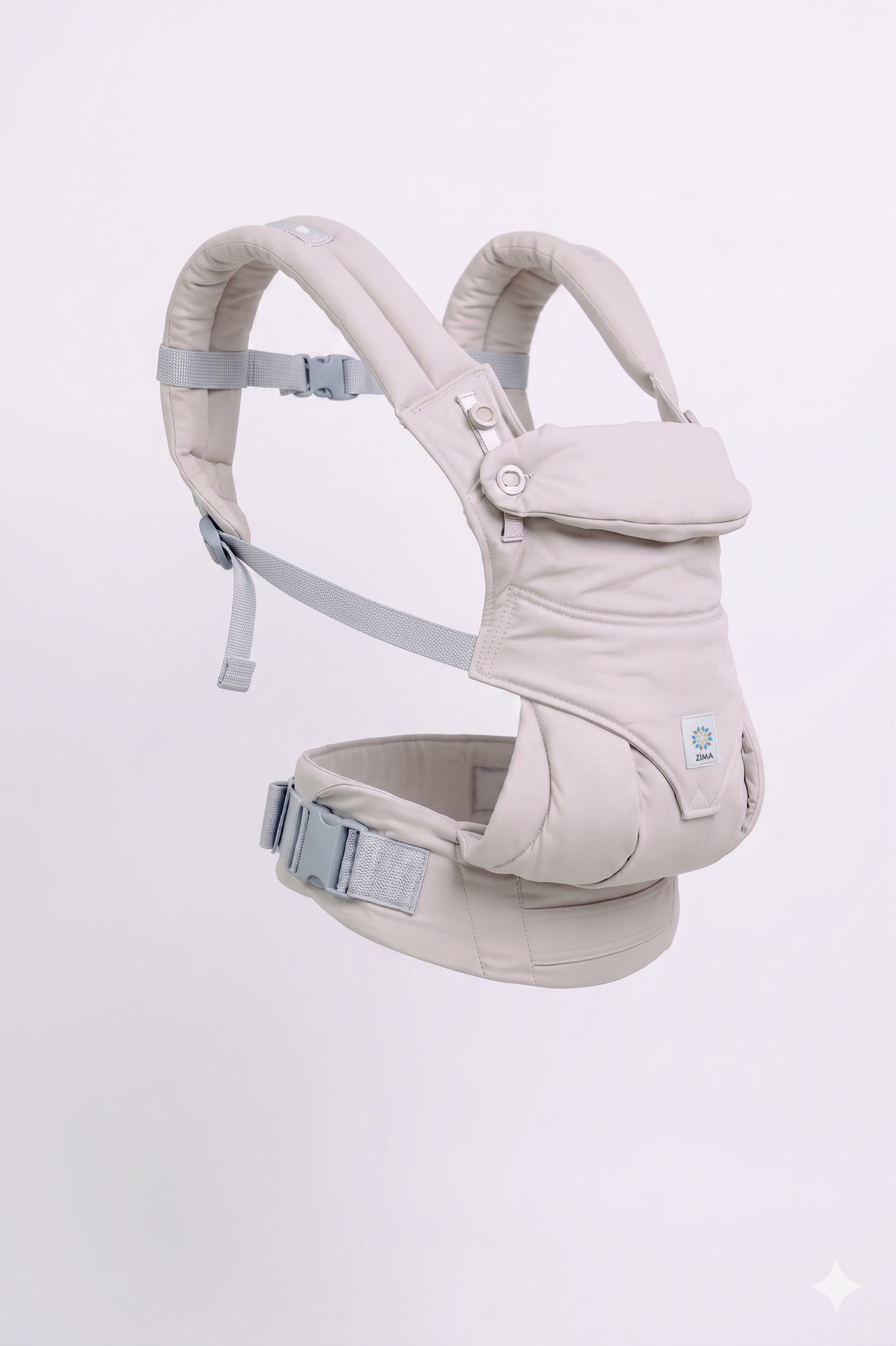Zima Ergonomic Baby Carrier - Gray