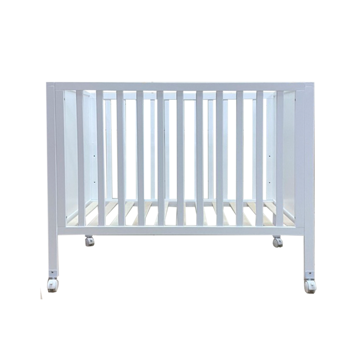 Cuddlebug Brea Mini Crib - White