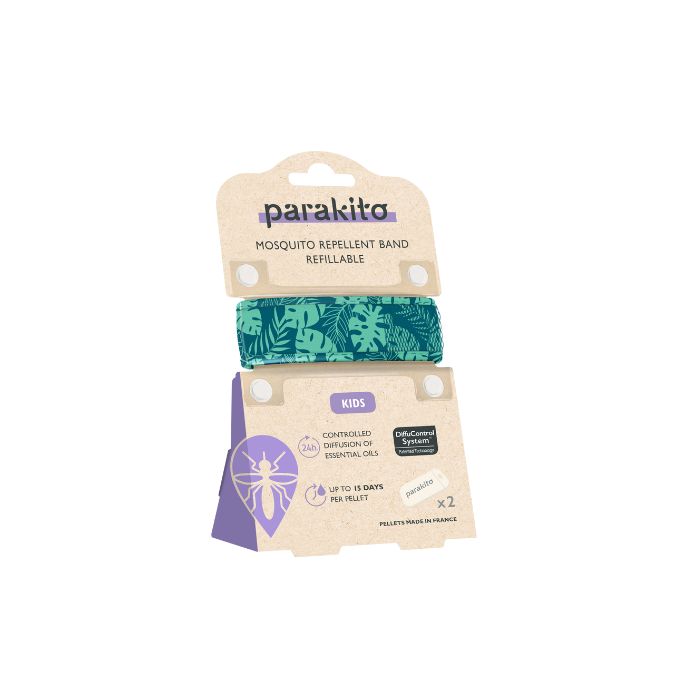 Parakito Wristband Kids (PH) Tropical Leaves