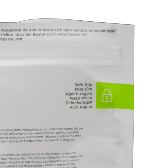 BBLUV Steam Microwave Quick-Steam Sterilizer Bags