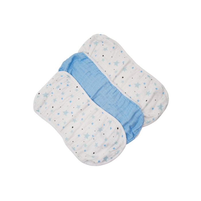 Enfant Bamboo Burp Pad - Blue