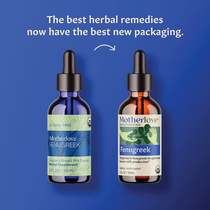 Motherlove Fenugreek Alcohol Free Tincture - 2 oz.