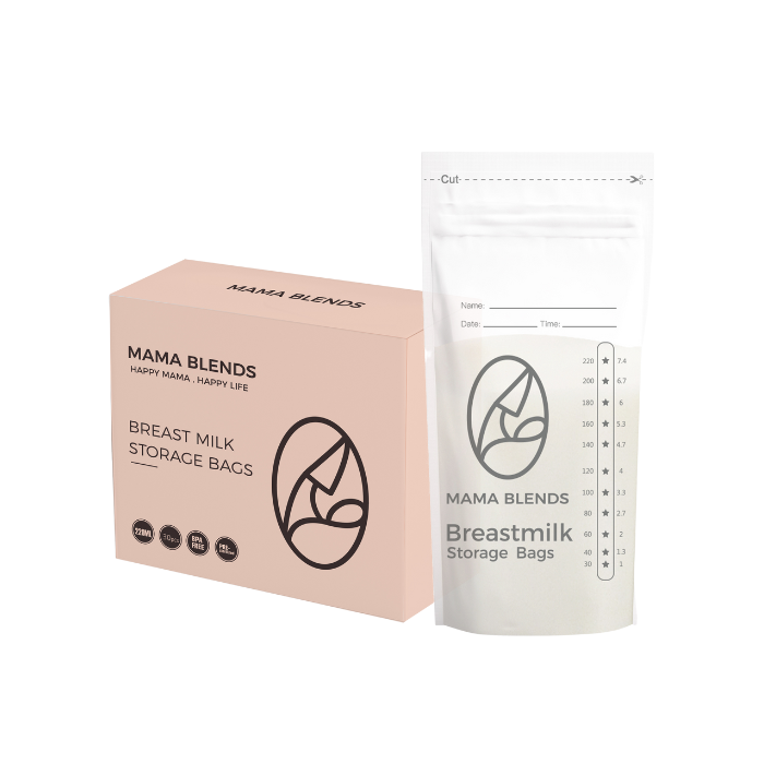 Mama Blends Transparent Breastmilk Storage Bags