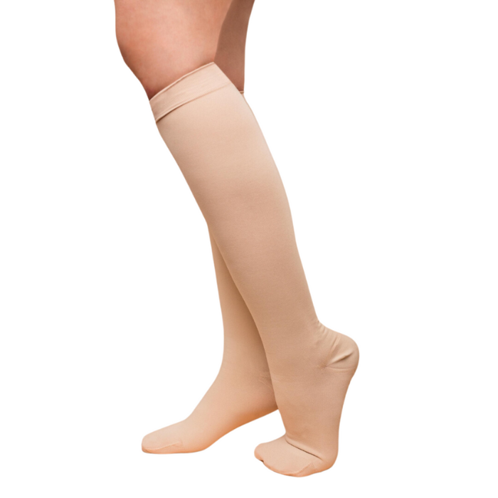Mama Blends Medical Grade Compression Socks - Beige