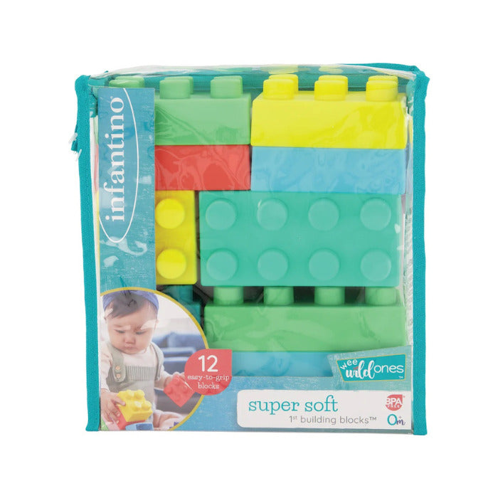 Infantino Super Soft 1st Building Blocks