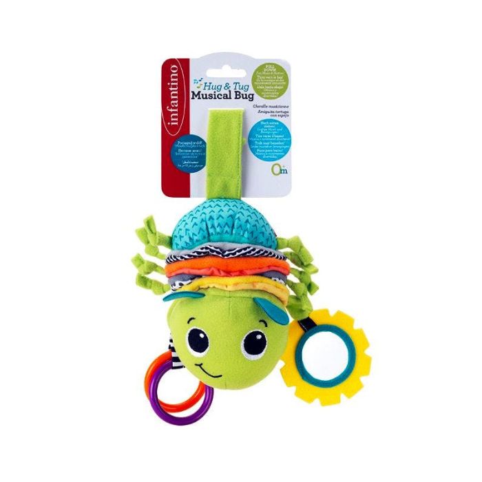 Infantino Hug and Tug Musical Bug