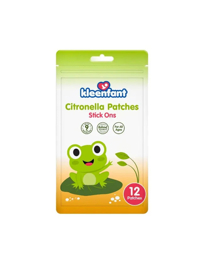 Kleenfant Buzz Away Citronella Stick-Ons 12 Patches