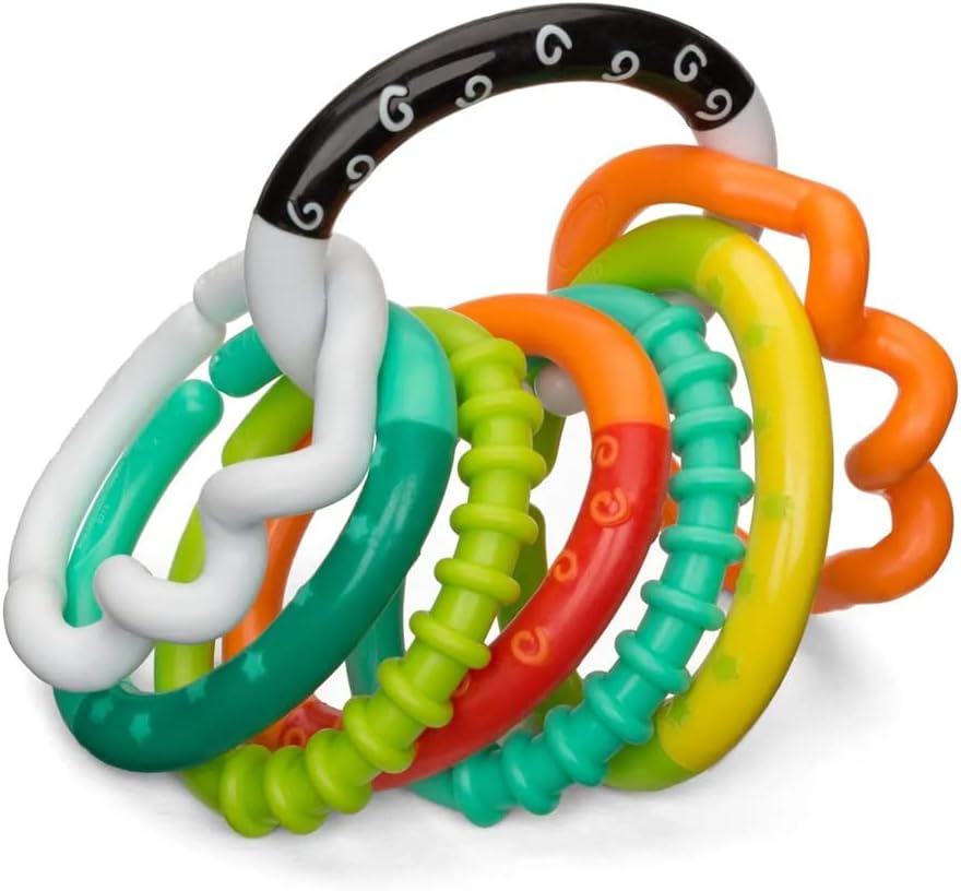 Infantino Textured Ring Links