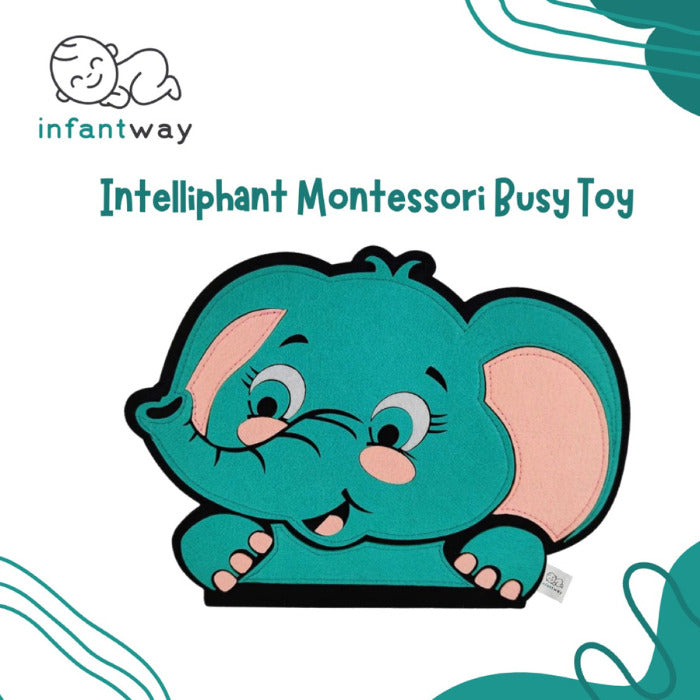 Infantway Intelliphant Montessori Busy Toy