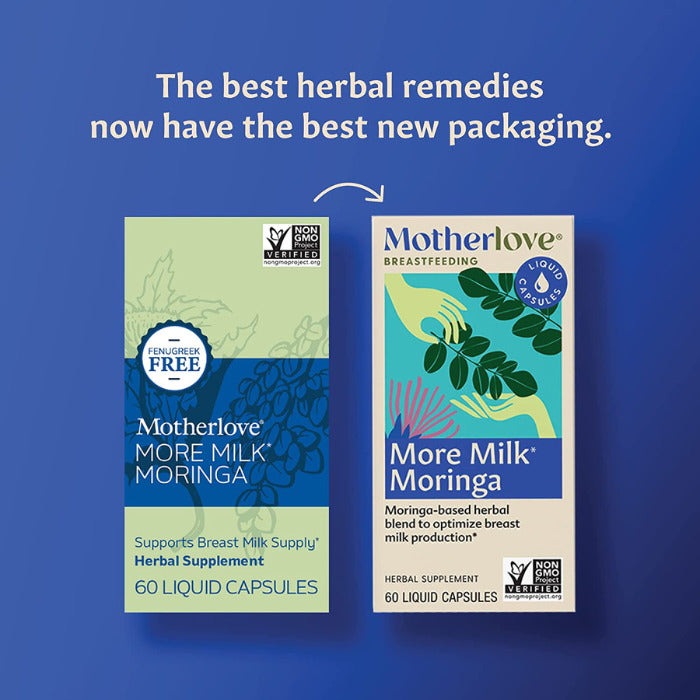 Motherlove More Milk Moringa Capsules - 60 caps