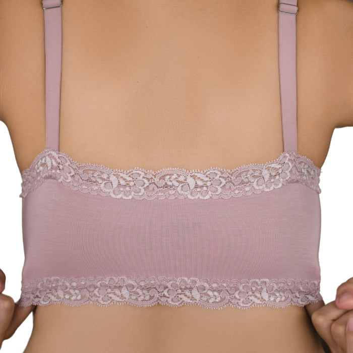 Lily Of The Valley Pumping Bralette Rosewood