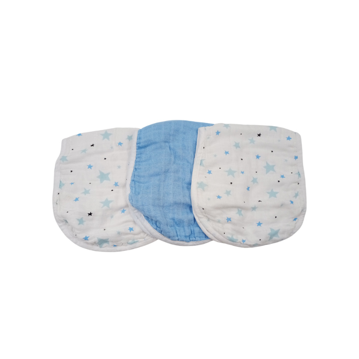 Enfant Bamboo Burp Pad - Blue