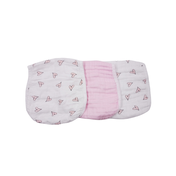 Enfant Bamboo Burp Pad - Pink