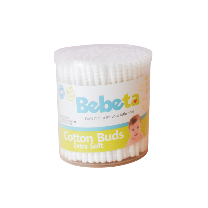 Bebeta Cotton Swabs Spiral Regular 200 Buds