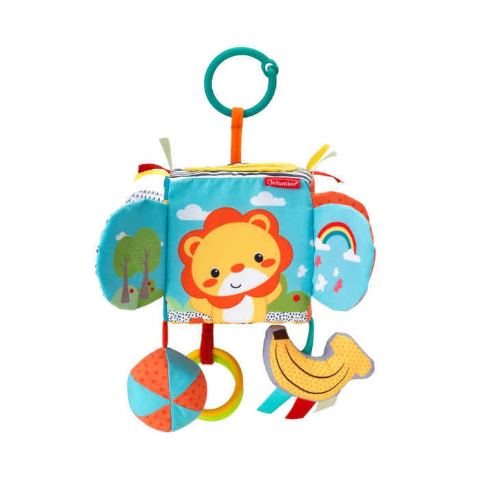 Infantino Peek and Seek Sensory Activity Cube