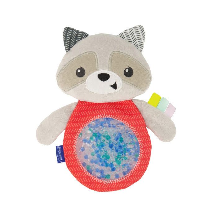 Infantino Seek and Squish Gel-Pouch Pal - Raccoon