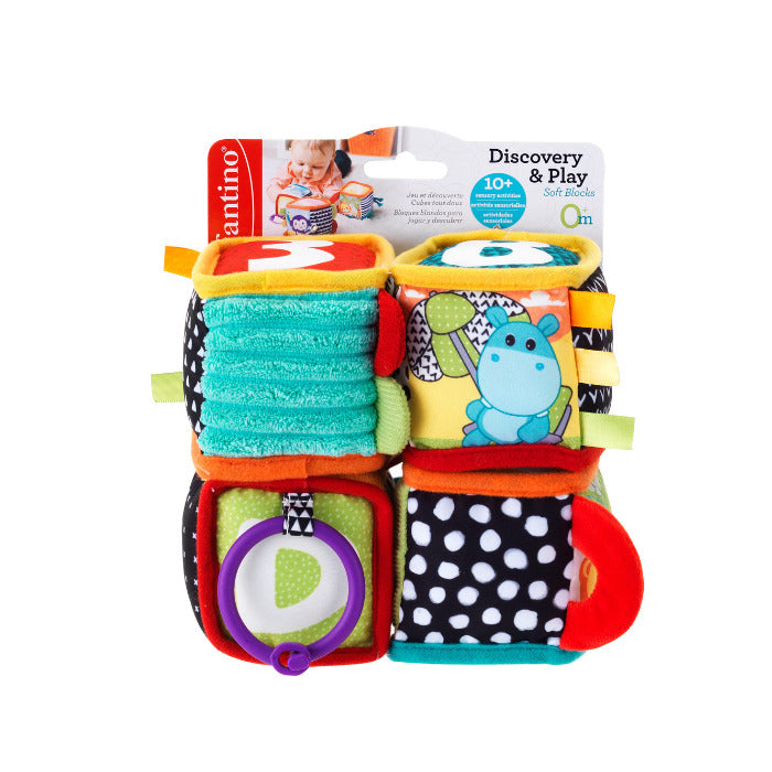 Infantino Discovery and Play Soft Blocks