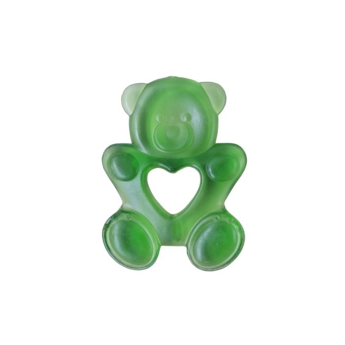 Bebeta Teether Gel-filled Bear Shape - Green