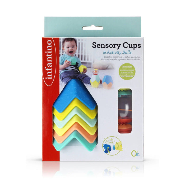Infantino Sensory Cups and Activity Ball Set