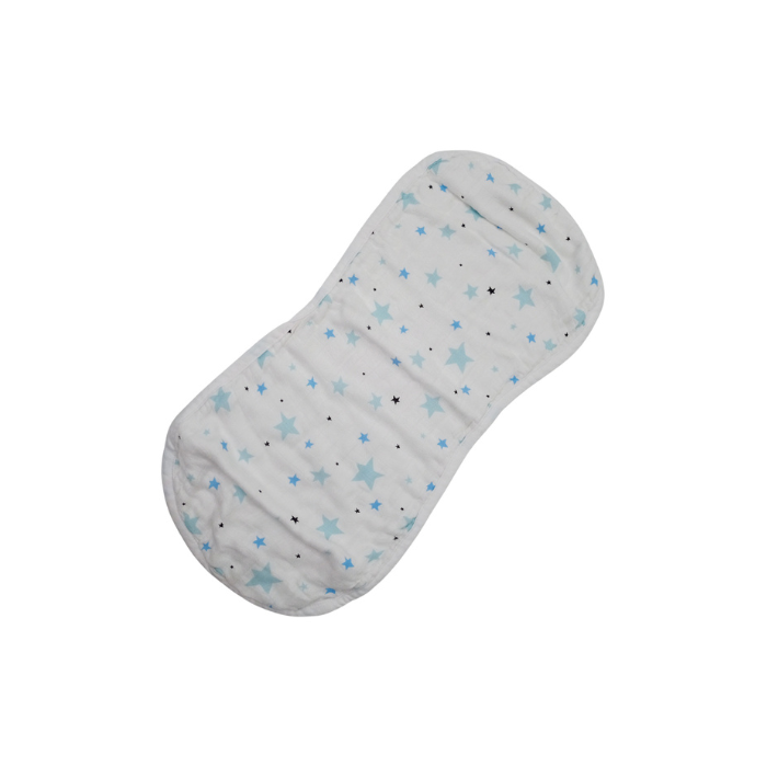 Enfant Bamboo Burp Pad - Blue