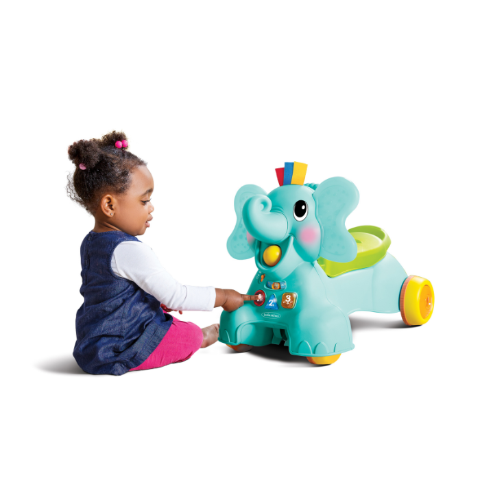 Infantino 3-in-1 Sit, Walk and Ride - Elephant